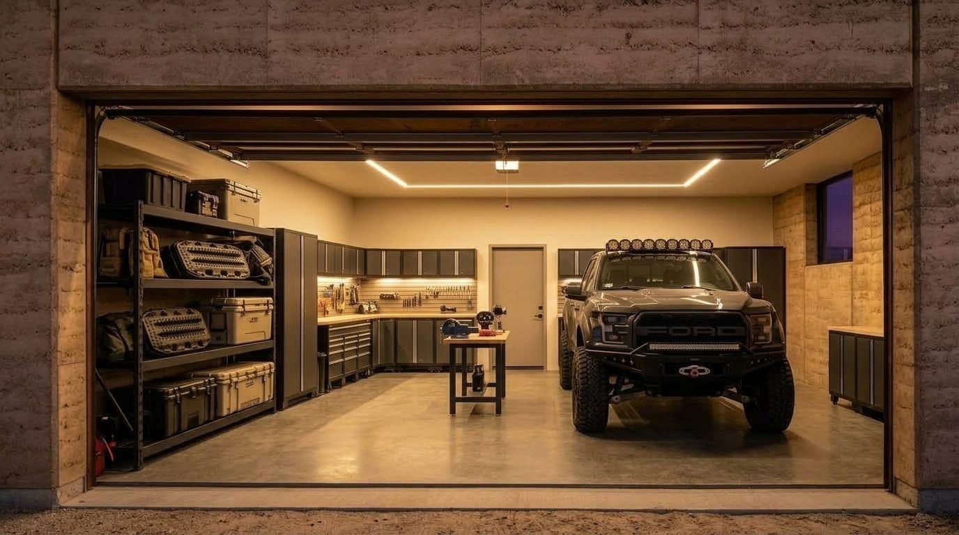 Noor Ibrahim Overhead Garage Door Service Workshop in Visalia, CA